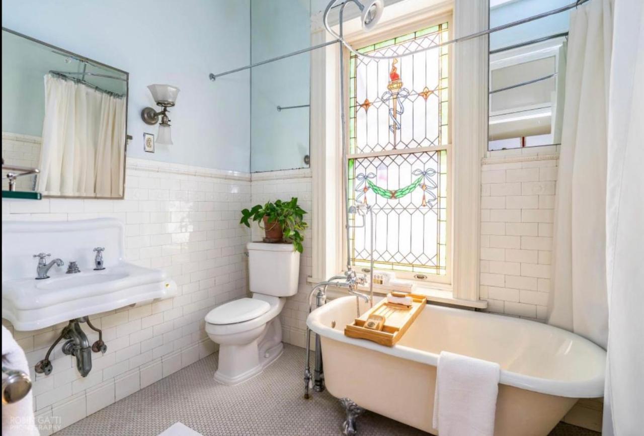 לינה וארוחת בוקר מאקון Burke Mansion מראה חיצוני תמונה