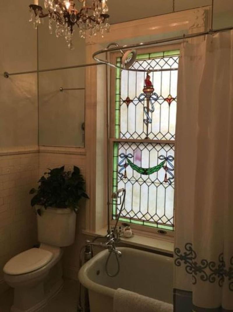 לינה וארוחת בוקר מאקון Burke Mansion מראה חיצוני תמונה