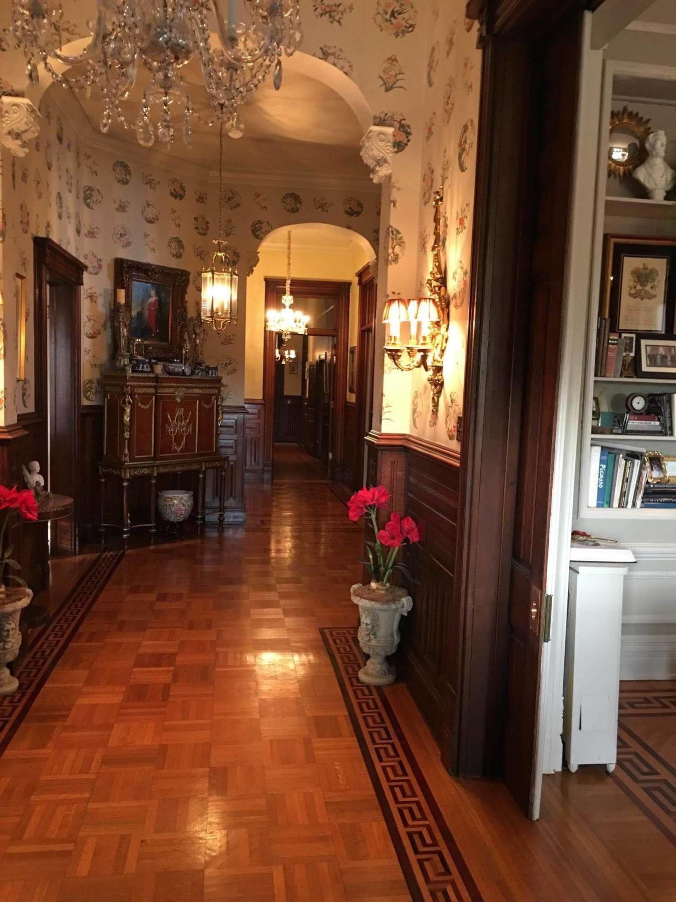 לינה וארוחת בוקר מאקון Burke Mansion מראה חיצוני תמונה